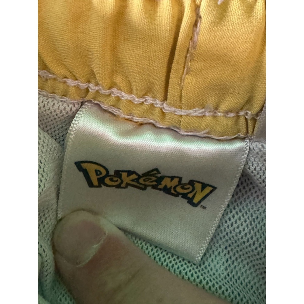 Pokémon Pikachu Kids Swim Trunks 6/7 2022 Edition Elastic Waist Bright Blue Y - Picture 5 of 6
